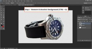 How to deselect objects in Photoshop