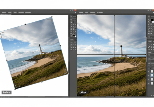 How to Rotate an Image in Photoshop