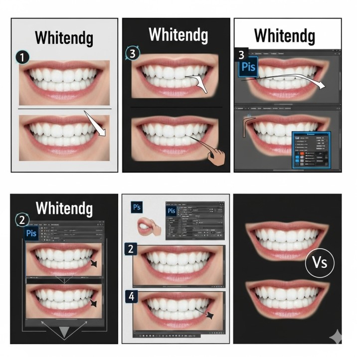 How to Whiten Teeth in Photoshop